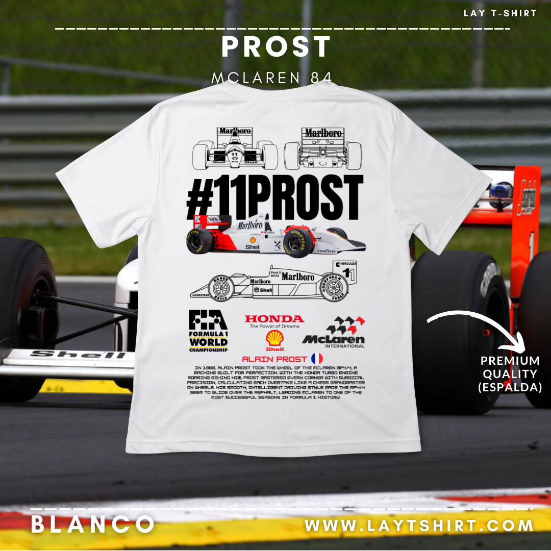 Playera PROST MCLAREN #11