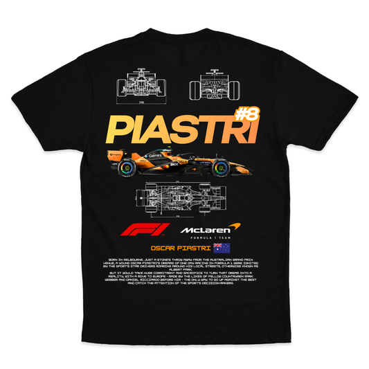 Playera Piastri F1 2026 V1