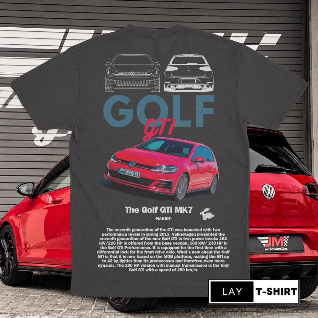 Playera Golf GTI MK7
