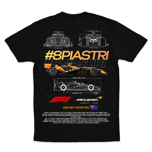 Playera Piastri F1 2026 V2