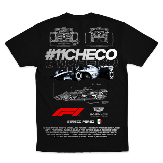 Playera Checo F1 2026 V1