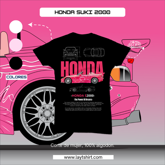 Playera Honda Suki mujer