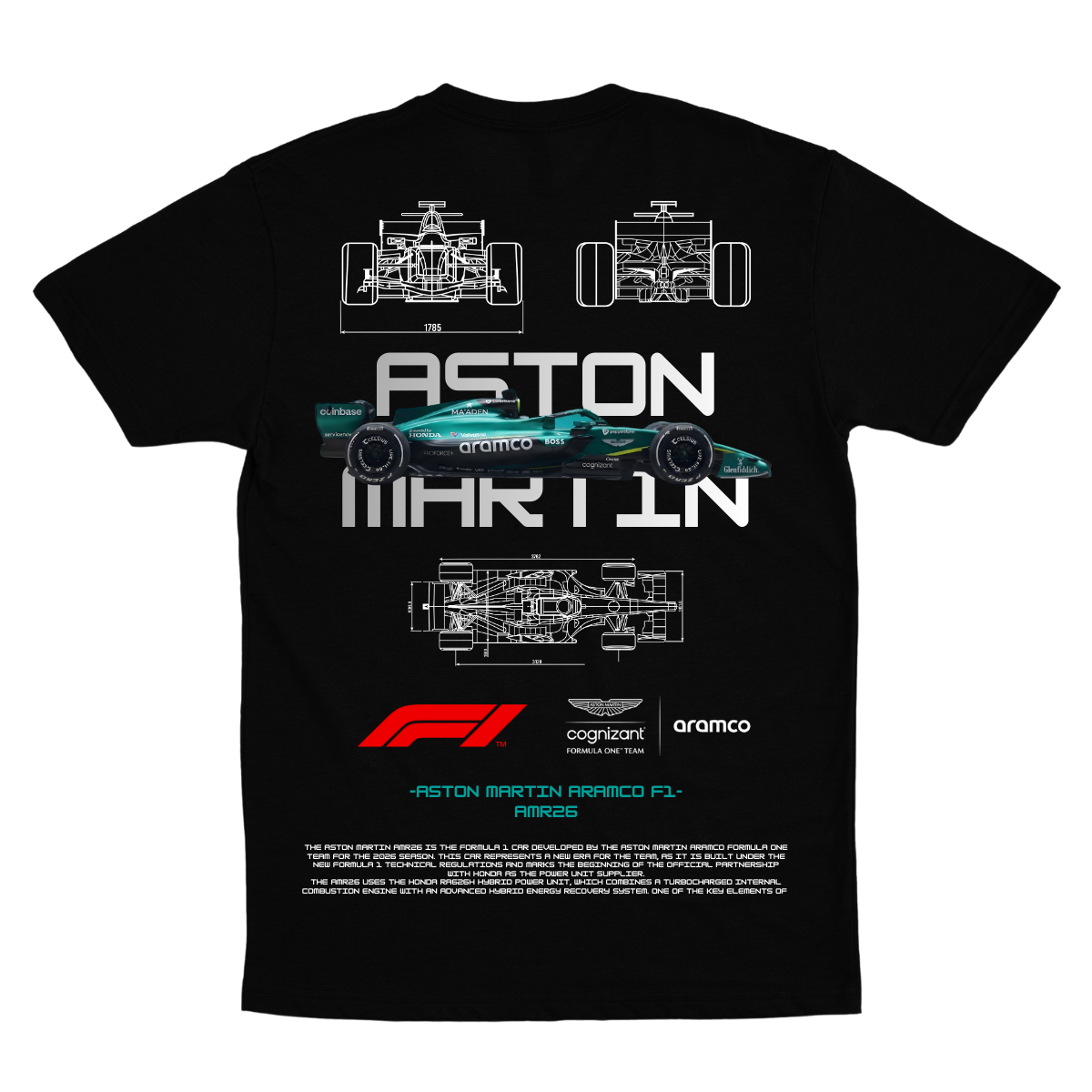 Playera Aston Martin V1 2026