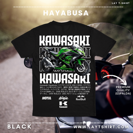 Playera KAWASAKI HAYABUSA GREEN