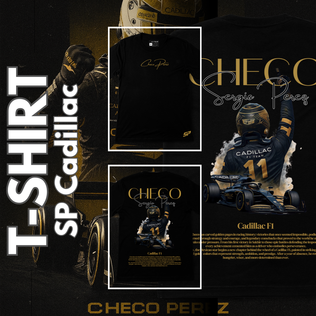 Playera Checo Cadillac