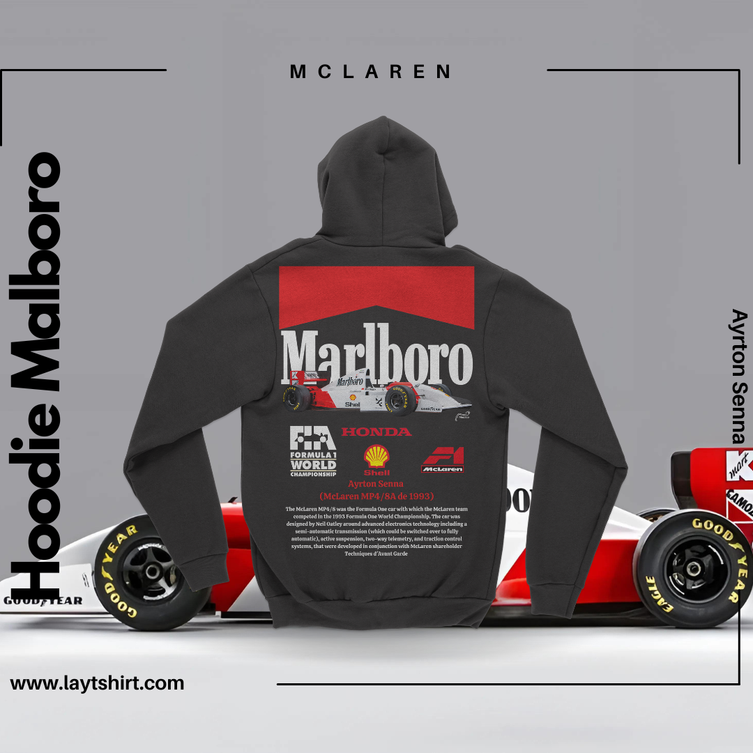 Sudadera Marlboro Mclaren Senna
