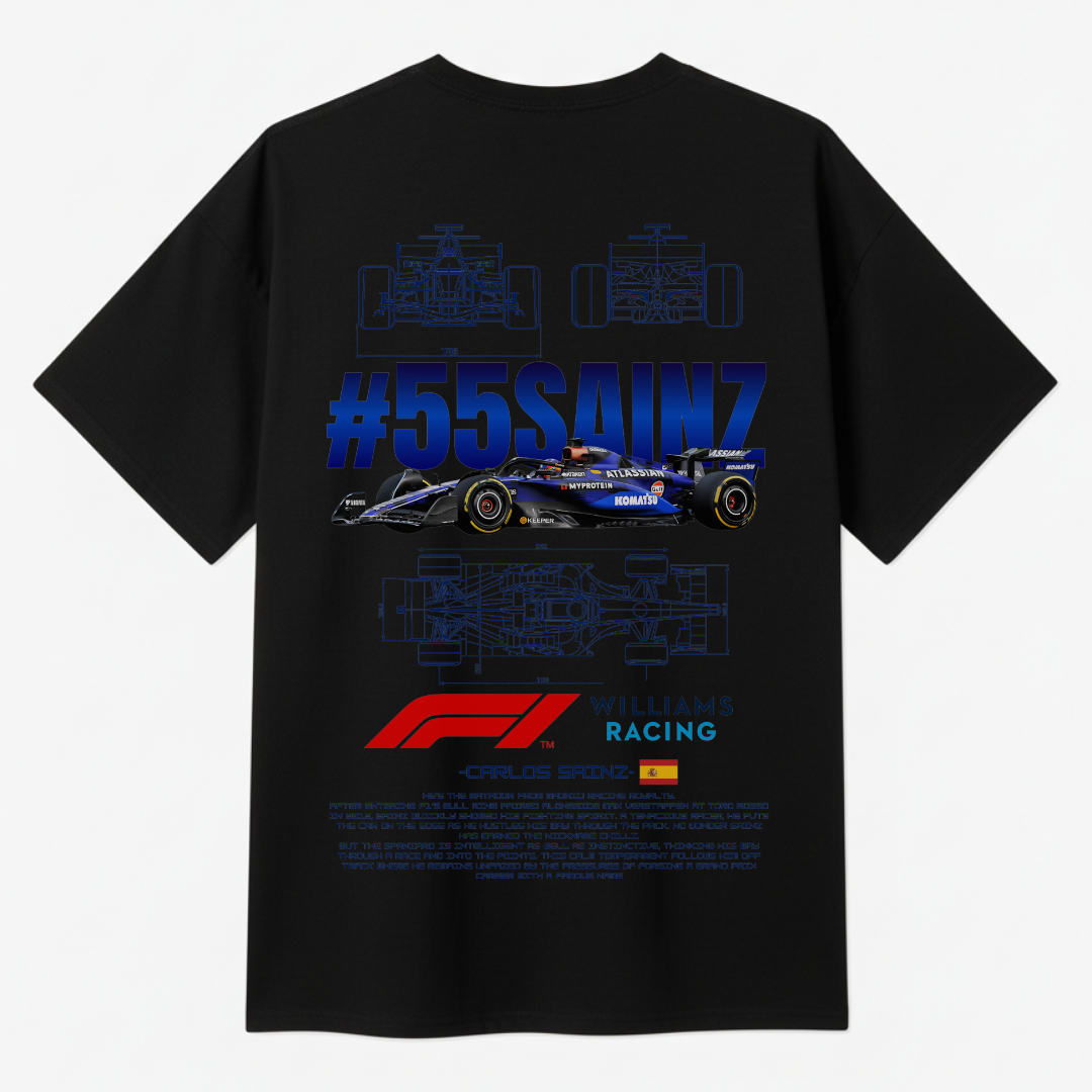 Playera Williams Sainz 2025