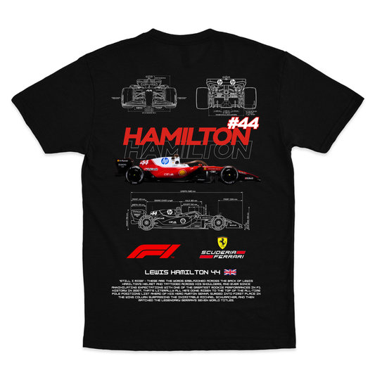 Playera Ferrari Hamilton f1 2026