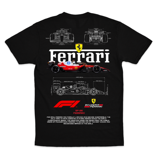 Playera Ferrari f1 2026