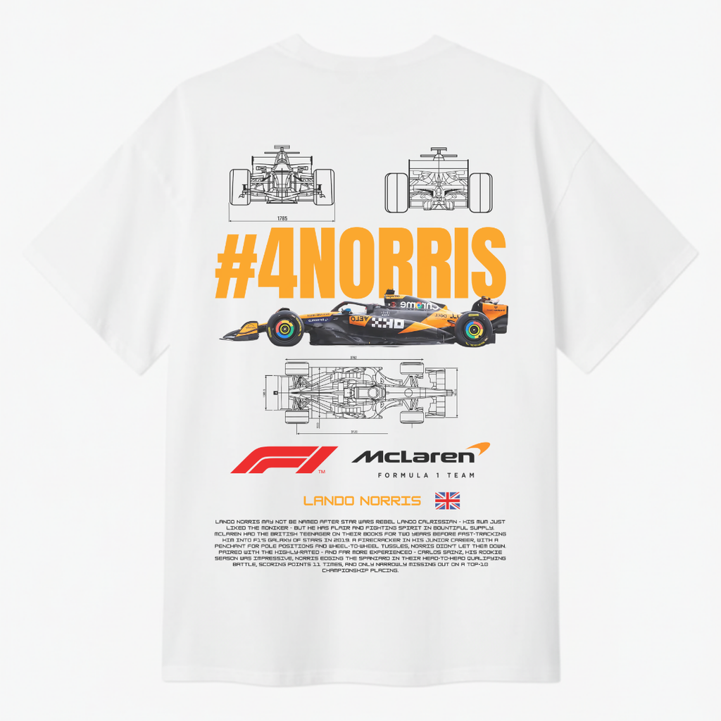 Playera Mclaren Norris F1 2025