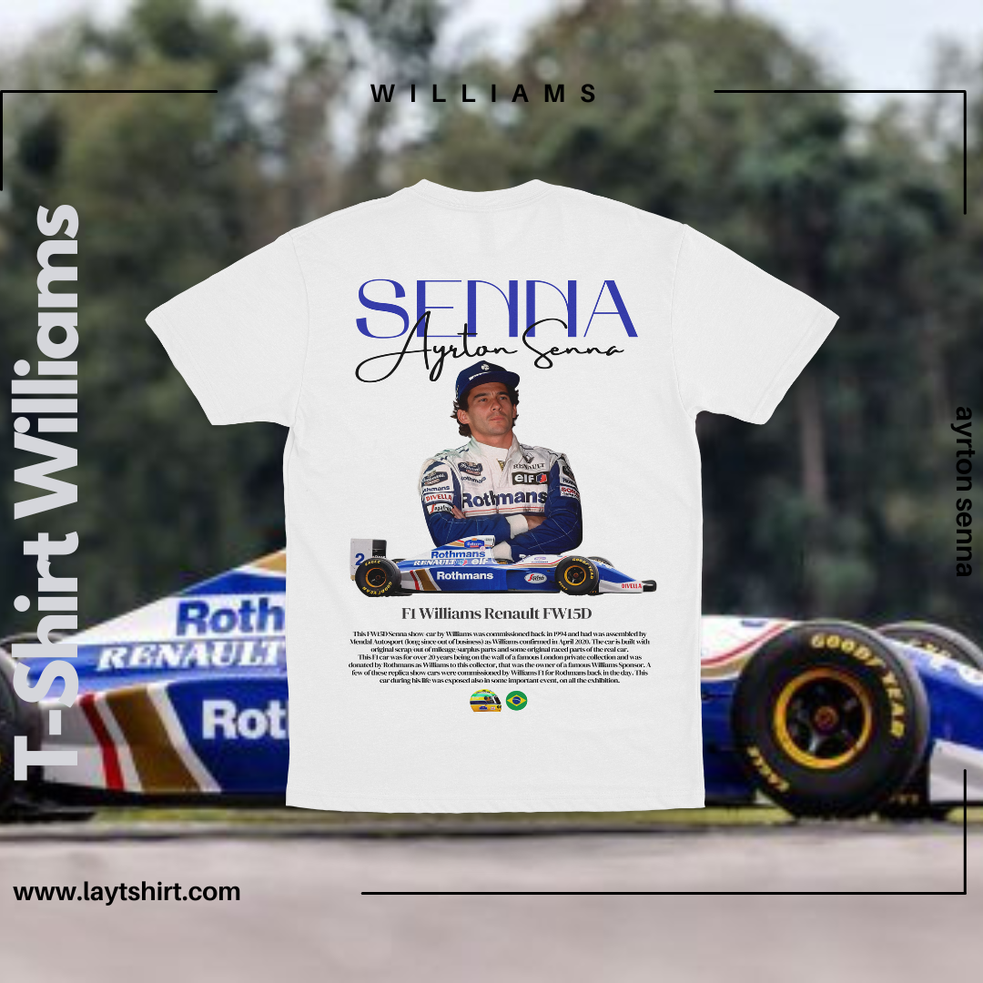 Playera Senna Williams 94