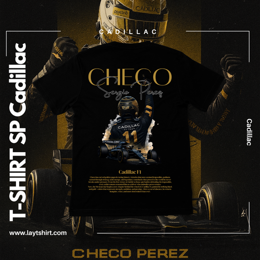 Playera Checo Cadillac