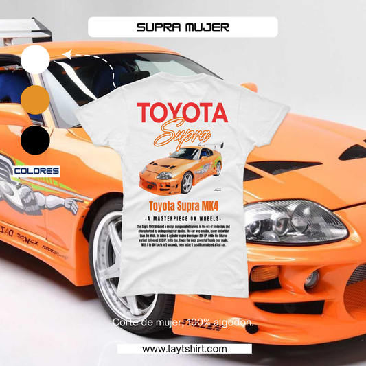 Playera Supra MK4 mujer