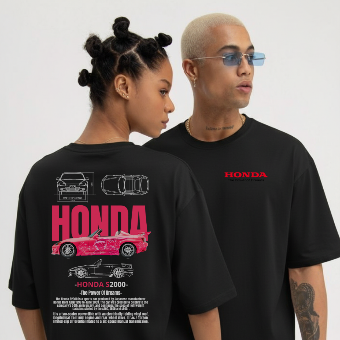 Playera HONDA SUKI S200