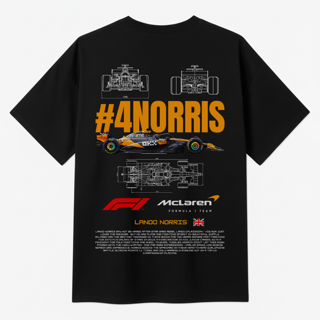Playera Mclaren Norris F1 2025