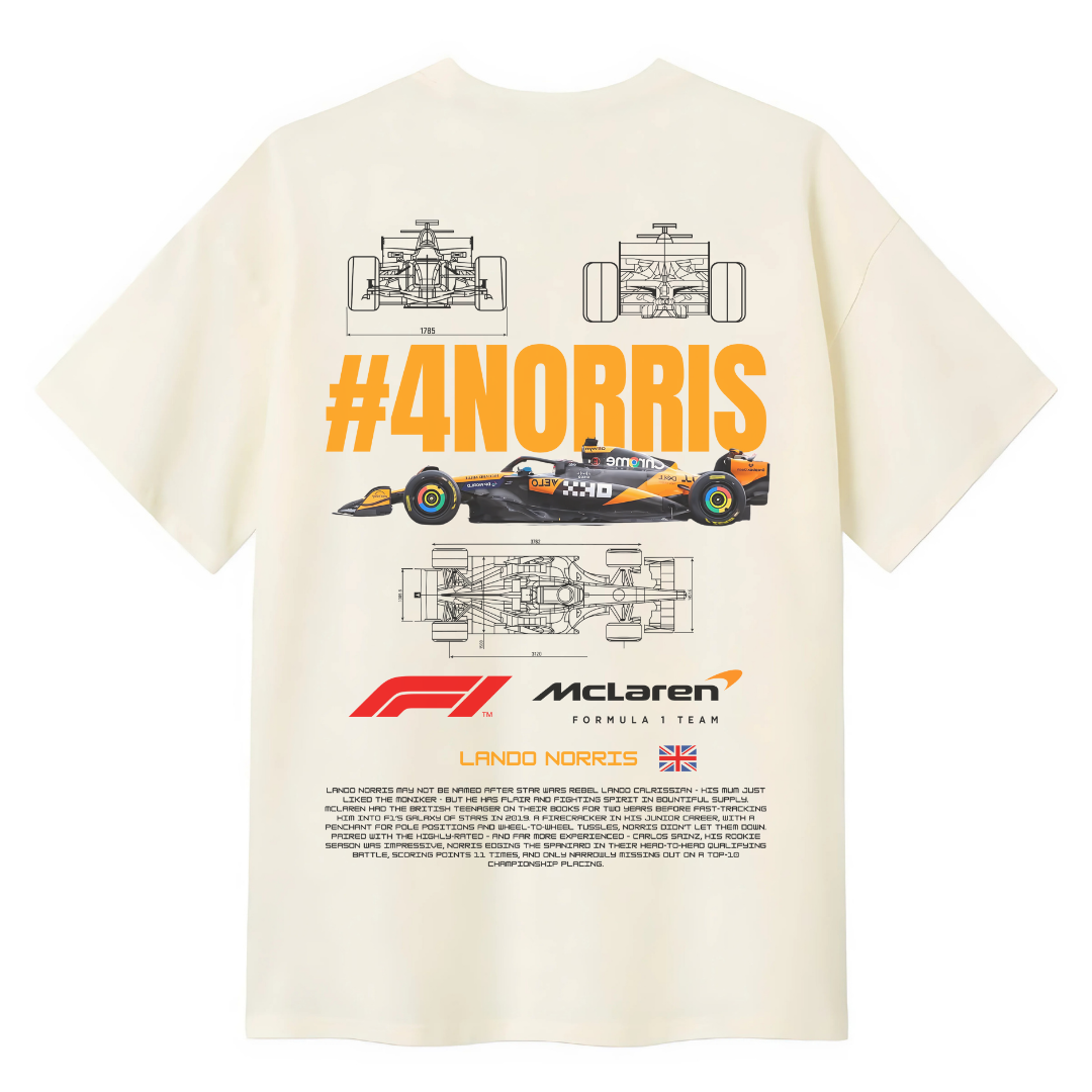 Playera Mclaren Norris F1 2025