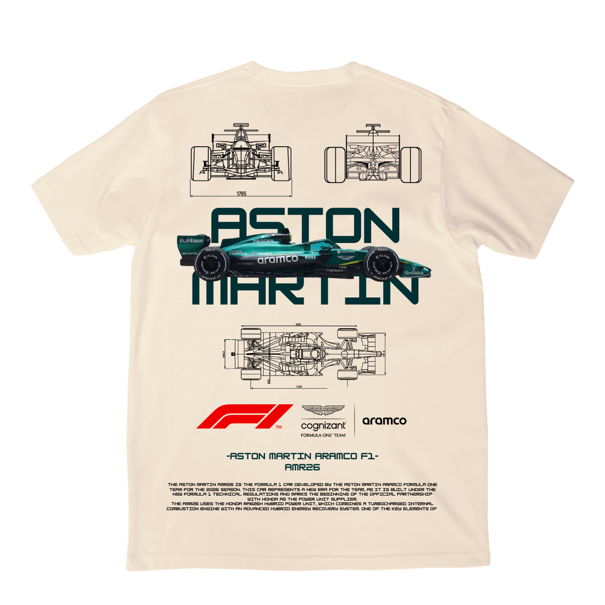 Playera Aston Martin V1 2026