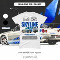 Playera Skyline R34 mujer