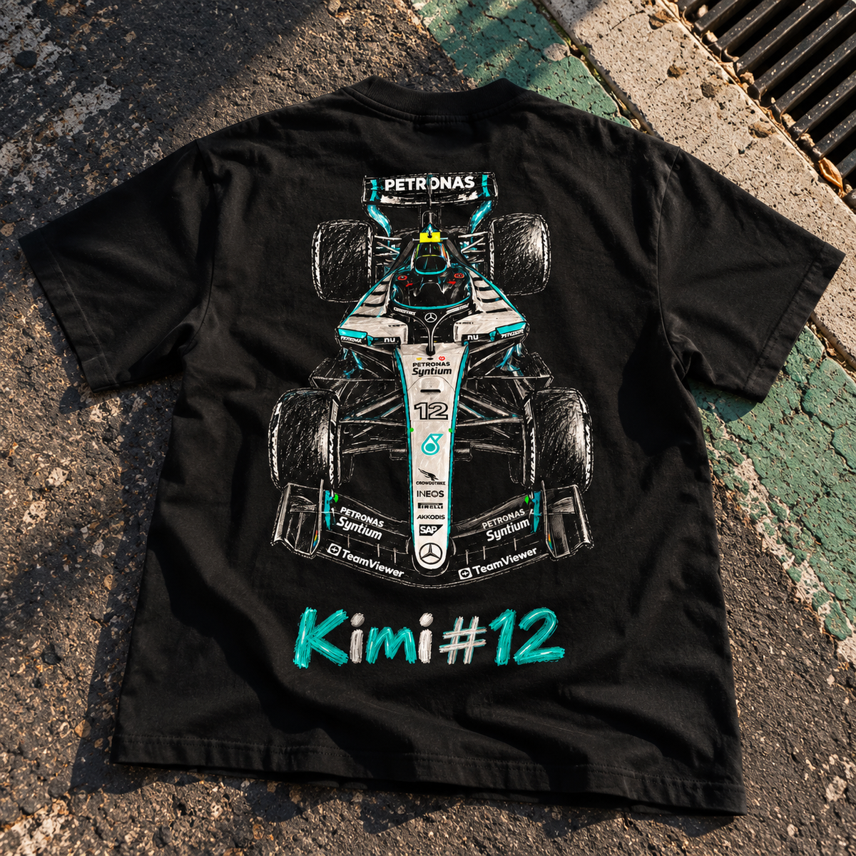 Playera Kimi #12 Crayon