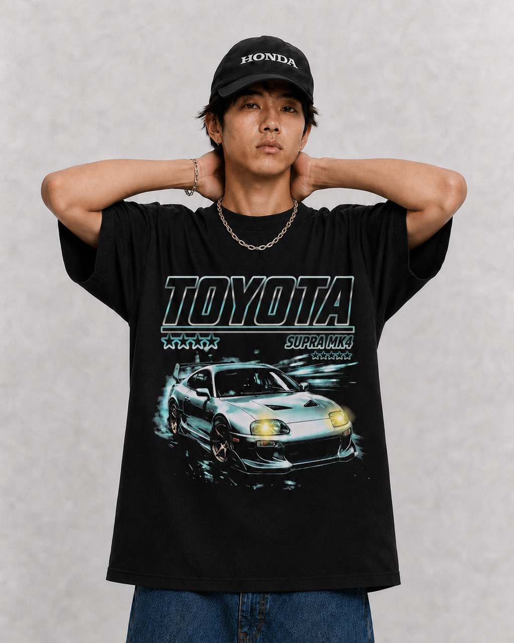 Midnight Toyota — Premium Oversized Tee