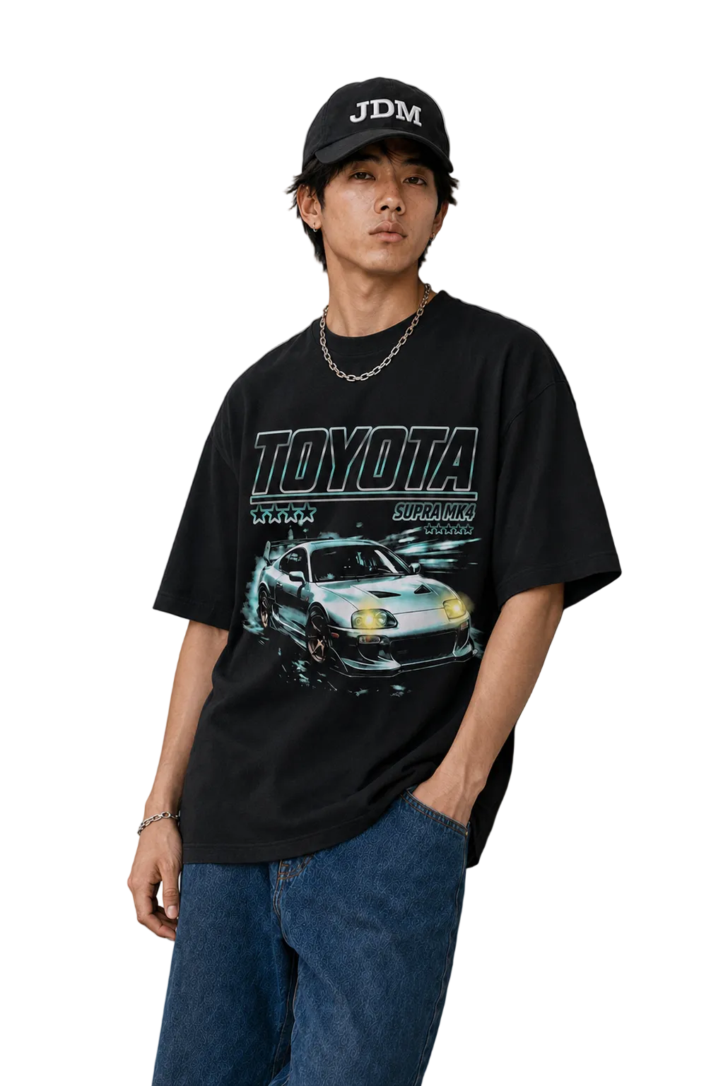 Midnight Toyota — Premium Oversized Tee
