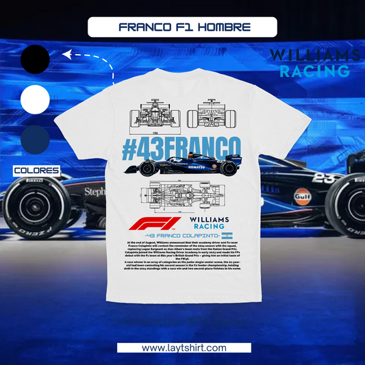 Playera Franco Colapinto Corte Regular
