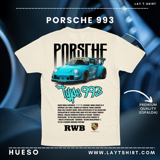 Playera Porsche 991 Blue