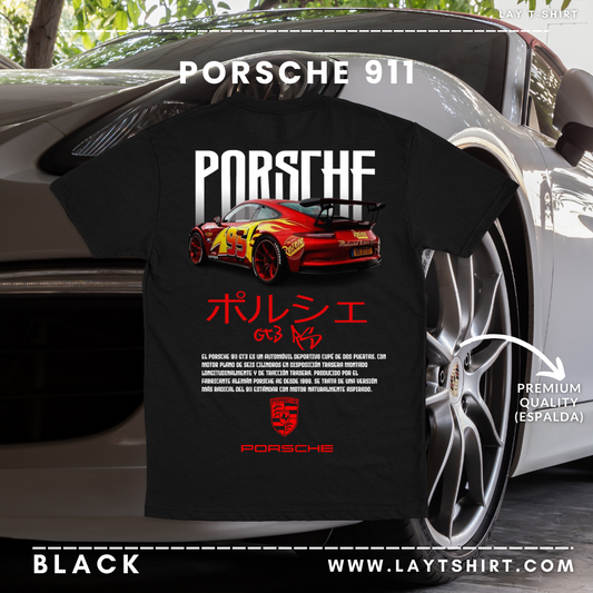 Playera Porsche 911 RED