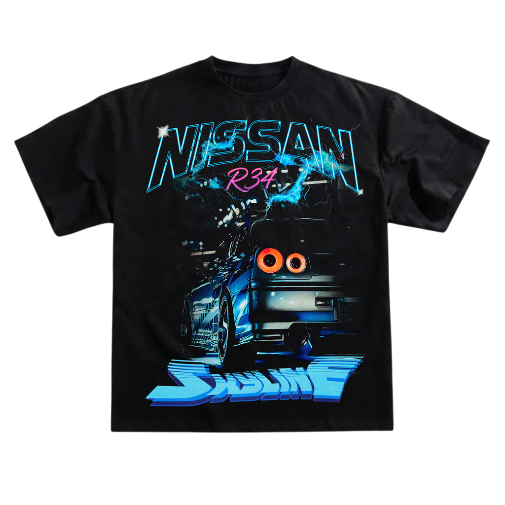 Nissan Skyline R34 — Premium Oversized Tee