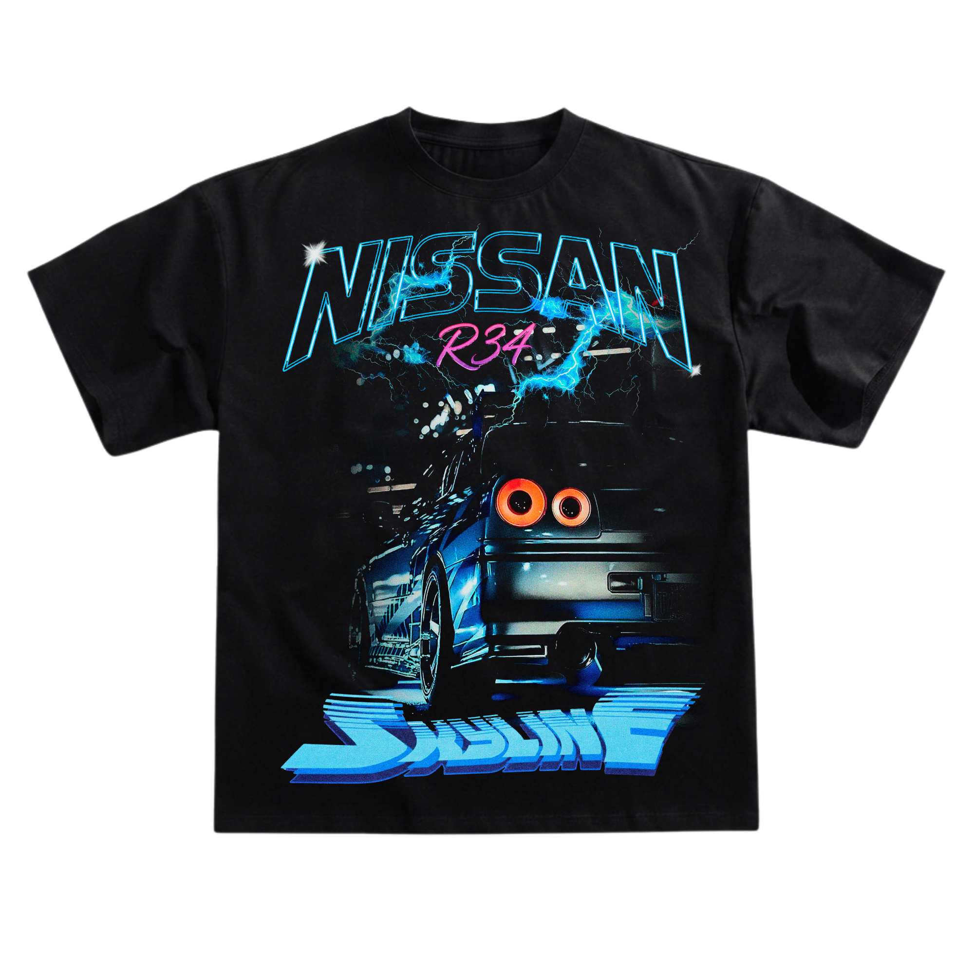 Nissan Skyline R34 — Premium Oversized Tee