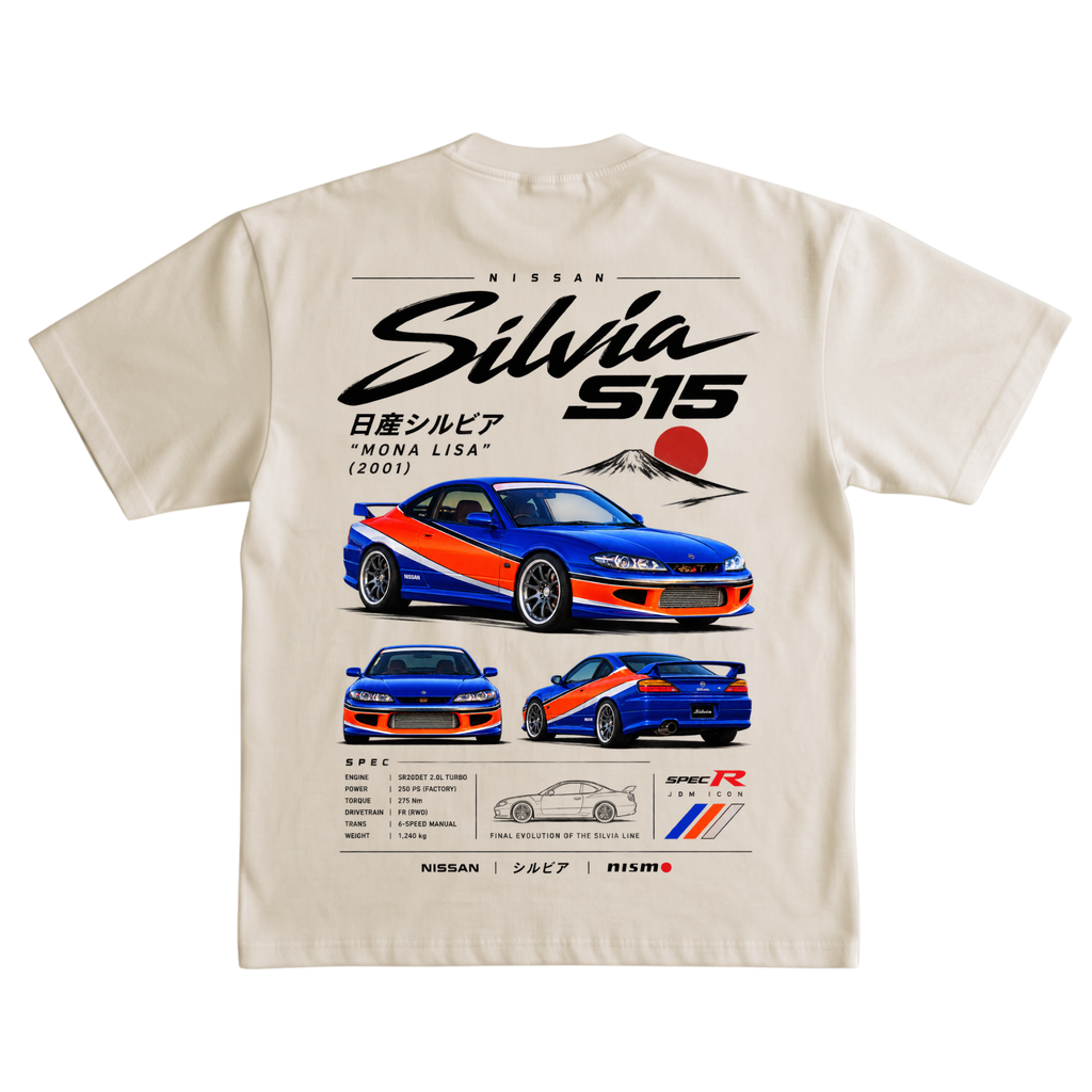 SILVIA MONA LISA  — Premium Oversized Tee