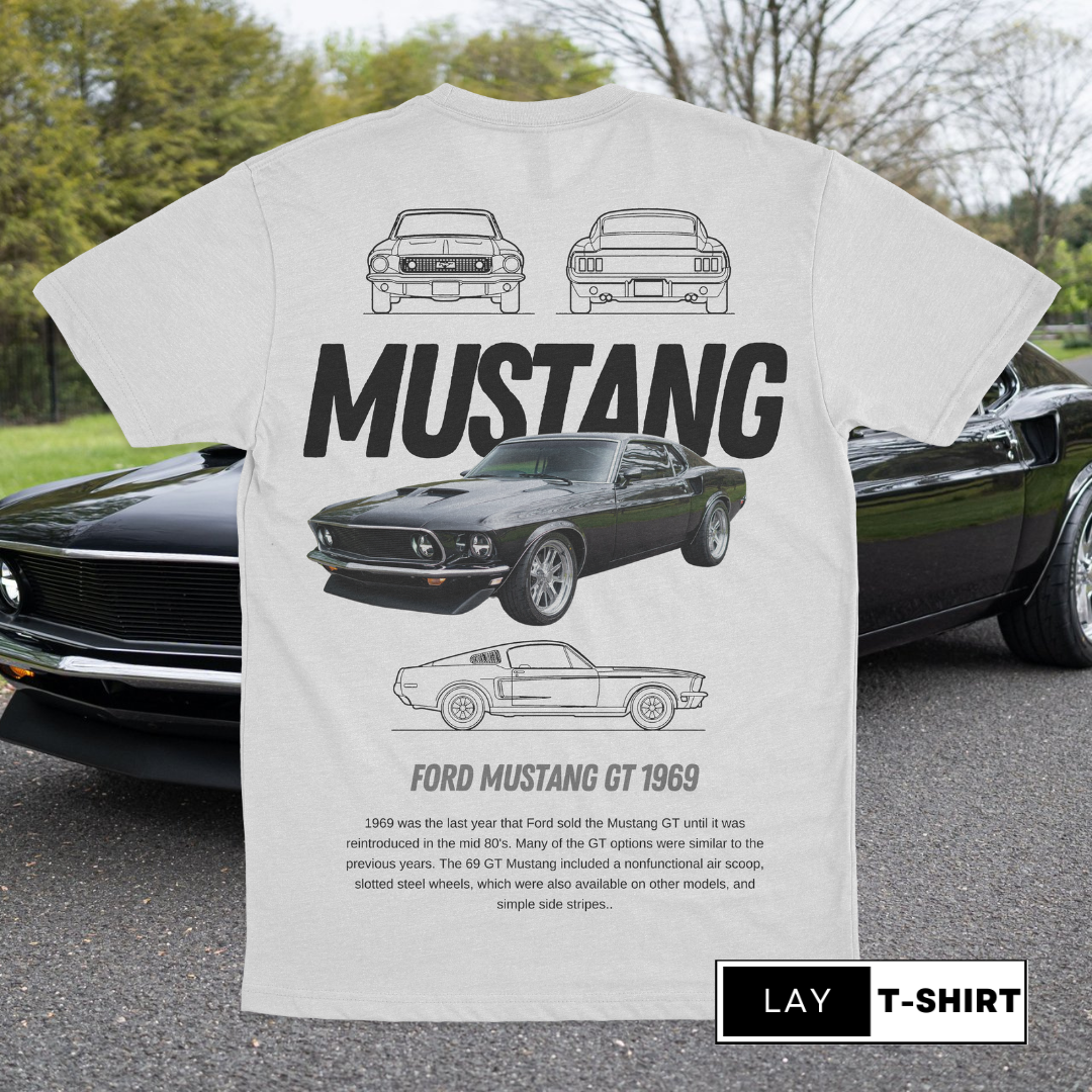 Playera Mustang 69
