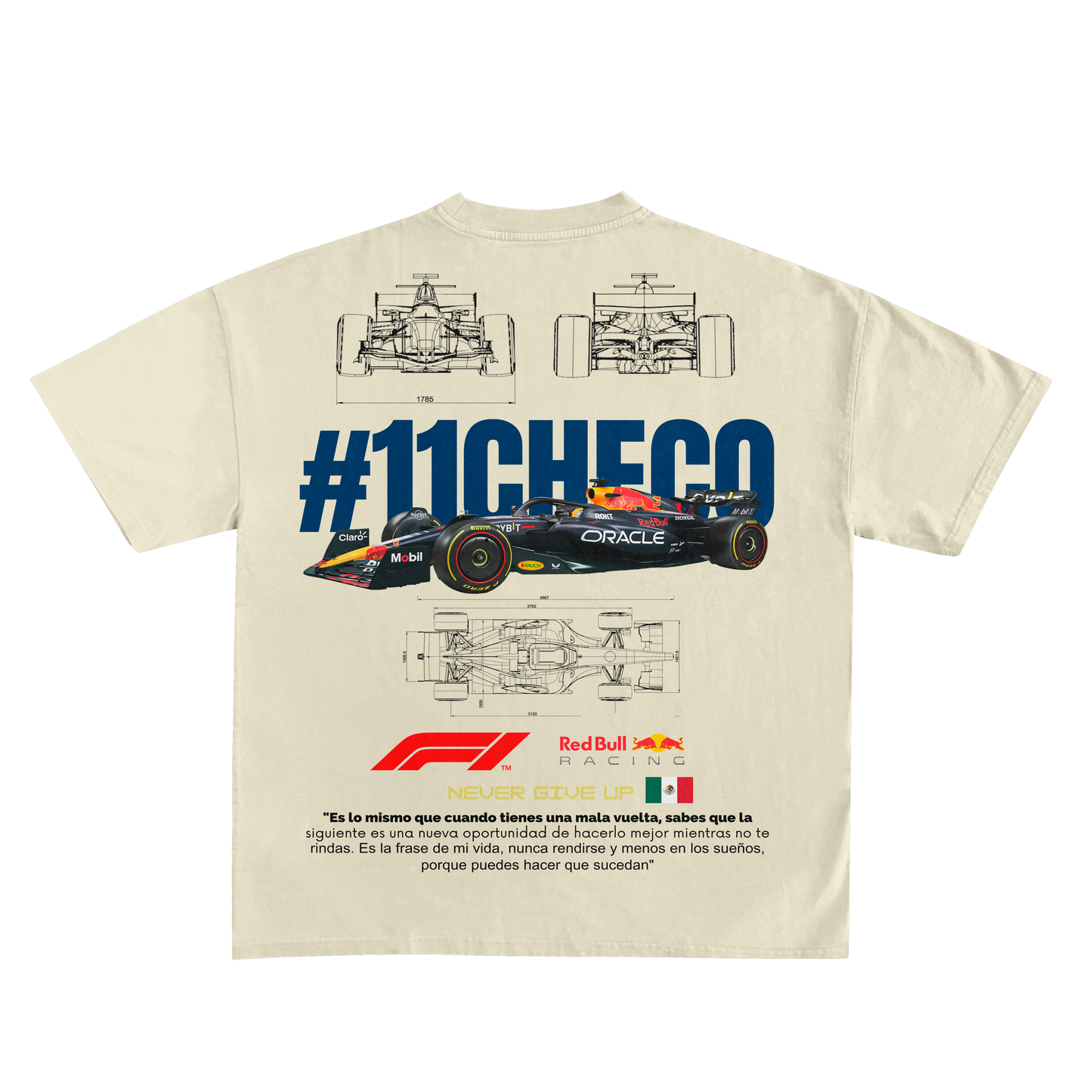 Playera Checo Perez 11 Oversize